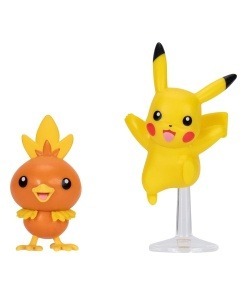 Pokémon Pack de 2 Figuras First Partner Battle Figure Set Torchic & Pikachu #10