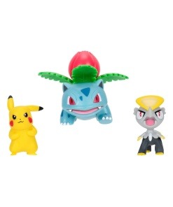 Pokémon Pack de 3 Figuras Battle Figure Set Pikachu #2