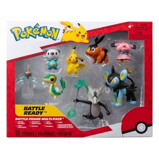 Pokémon Pack de 8 Figuras Battle Figure Set