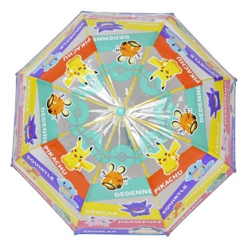 Pokemon Paraguas para niños Bubble Manual Transparent