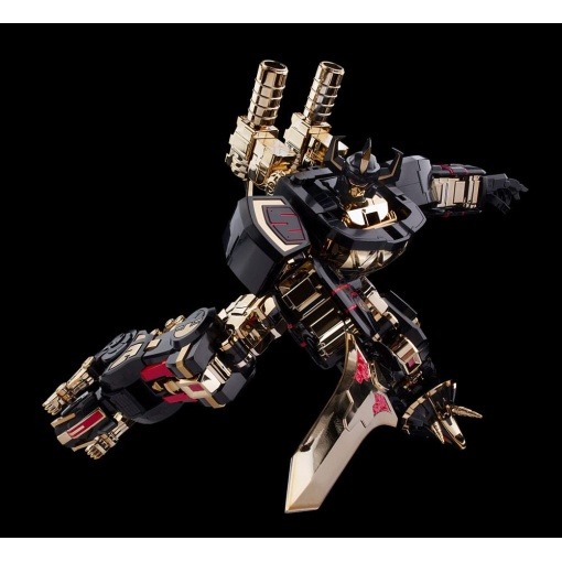 Power Rangers Maqueta Furai Model Plastic Model Kit Megazord Black Limited Ver. 21 cm