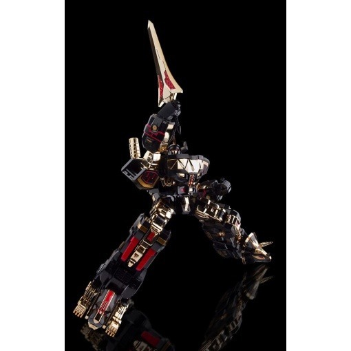 Power Rangers Maqueta Furai Model Plastic Model Kit Megazord Black Limited Ver. 21 cm