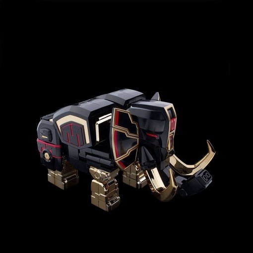 Power Rangers Maqueta Furai Model Plastic Model Kit Megazord Black Limited Ver. 21 cm