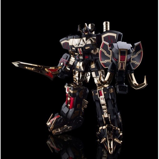 Power Rangers Maqueta Furai Model Plastic Model Kit Megazord Black Limited Ver. 21 cm