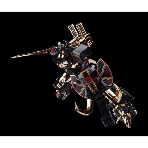 Power Rangers Maqueta Furai Model Plastic Model Kit Megazord Black Limited Ver. 21 cm