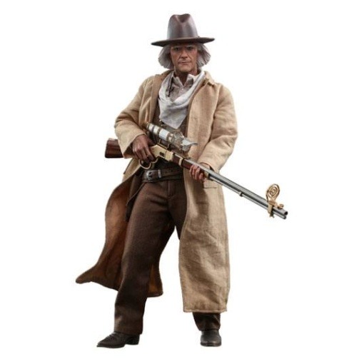 Regreso al futuro III Figura Movie Masterpiece 1/6 Doc Brown 32 cm