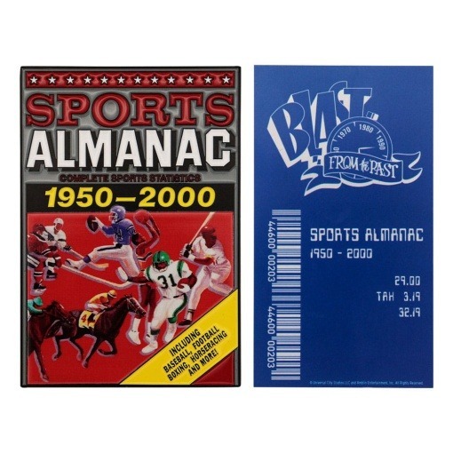 Regreso al futuro Lingote Sport Almanac Destruction Limited Edition