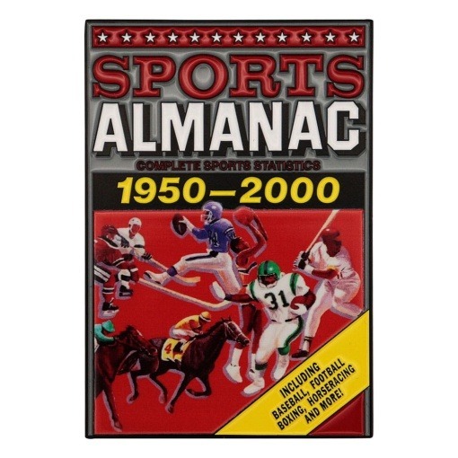 Regreso al futuro Lingote Sport Almanac Destruction Limited Edition