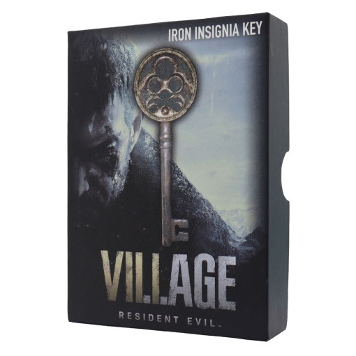 Resident Evil VIII Réplica 1/1 Insignia key Limited Edition