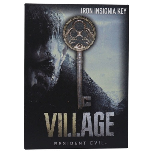 Resident Evil VIII Réplica 1/1 Insignia key Limited Edition