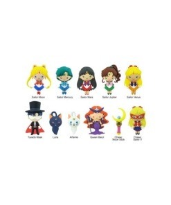 Sailor Moon Colgantes PVC 3D Series 1 Expositor (24)