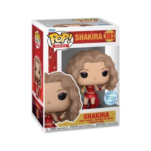 Shakira POP! Rocks Vinyl Figura Shakira(Super Bowl) (Metallic) 9 cm