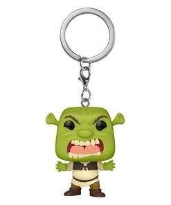 Shrek 30th Llaveros Pocket POP! Vinyl Scary Shrek 4 cm Expositor (12)