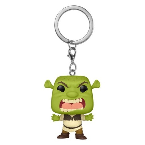 Shrek 30th Llaveros Pocket POP! Vinyl Scary Shrek 4 cm Expositor (12)