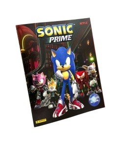 Sonic Prime Sticker Collection Álbum para Cromos *Edición Alemán*