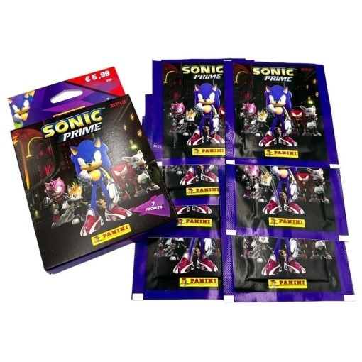 Sonic Prime Sticker Collection Eco-Blister *Edición Alemán*