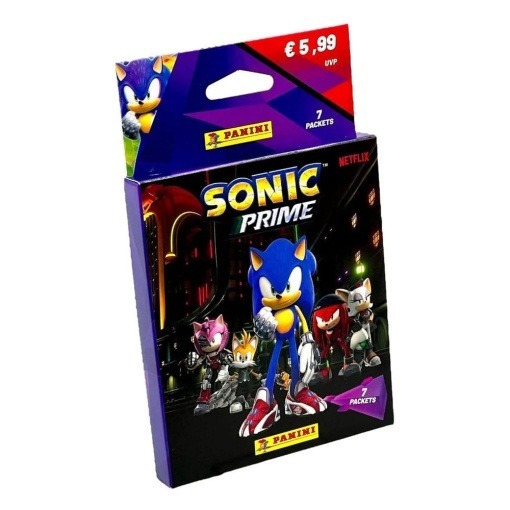 Sonic Prime Sticker Collection Eco-Blister *Edición Alemán*