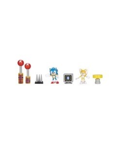 Sonic - The Hedgehog Diorama playset 30th Anniversary 6 cm