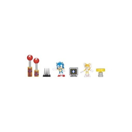 Sonic - The Hedgehog Diorama playset 30th Anniversary 6 cm