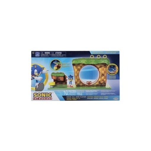 Sonic - The Hedgehog Playset Green Hill Zone