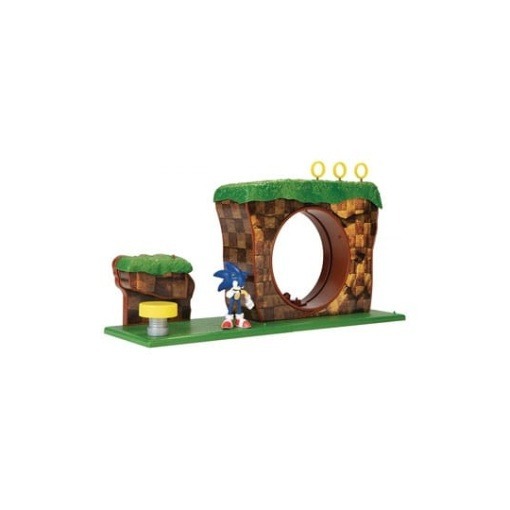 Sonic - The Hedgehog Playset Green Hill Zone