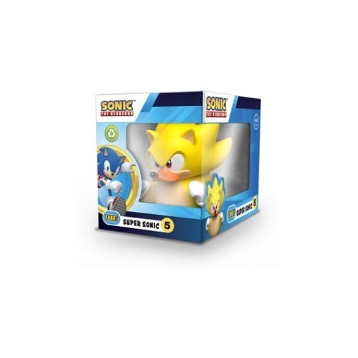 Sonic - The Hedgehog Tubbz Figura PVC Super Sonic Boxed Edition 10 cm