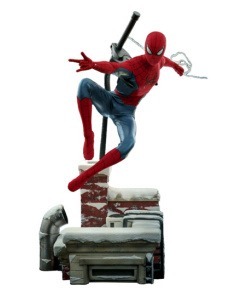 Spider-Man: No Way Home Figura Movie Masterpiece 1/6 Spider-Man (New Red and Blue Suit) (Deluxe Version) 28 cm