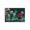 Spider-Man: lejos de casa Minifiguras Cosbaby (S) Mysterio's Iron Man Illusion & Spider-Man 10 cm