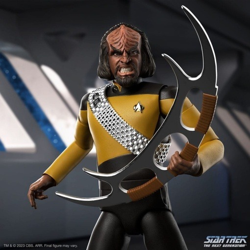 Star Trek: The Next Generation Figura Ultimates Worf 18 cm