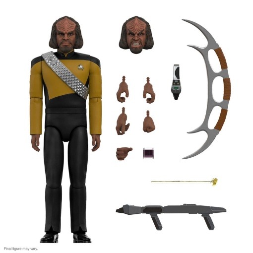 Star Trek: The Next Generation Figura Ultimates Worf 18 cm