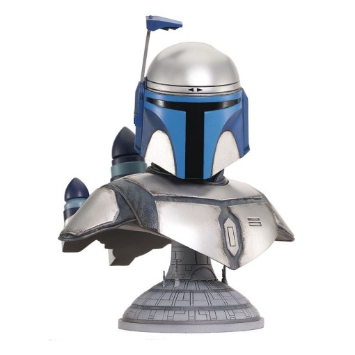 Star Wars Episode II Legends in 3D Busto 1/2 Jango Fett 25 cm