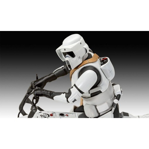 Star Wars Maqueta 1/12 Speeder Bike 26 cm