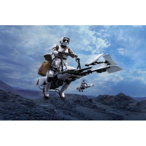 Star Wars Maqueta 1/12 Speeder Bike 26 cm