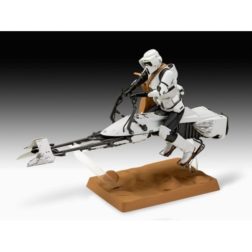 Star Wars Maqueta 1/12 Speeder Bike 26 cm