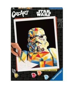 Star Wars Set de Pintar por Numeros CreArt Stormtrooper 24 x 30 cm