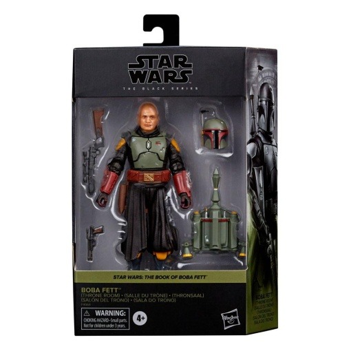 Star Wars: The Book of Boba Fett Black Series Figura Deluxe 2022 Boba Fett (Throne Room) 15 cm