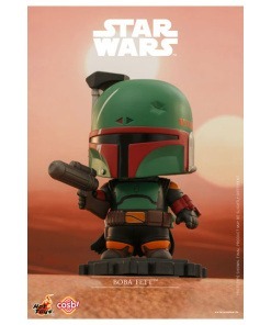 Star Wars: The Mandalorian Minifigura Cosbi Boba Fett Black 8 cm