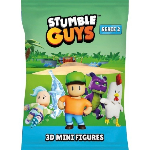 Stumble Guys Display de 18 Minifiguras Serie 2 5 cm