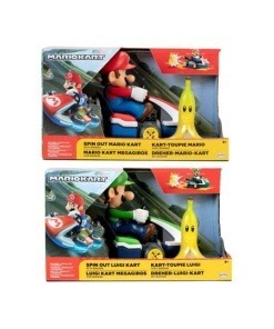 Super Mario Kart Vehículos Spin Out Surtido (6)
