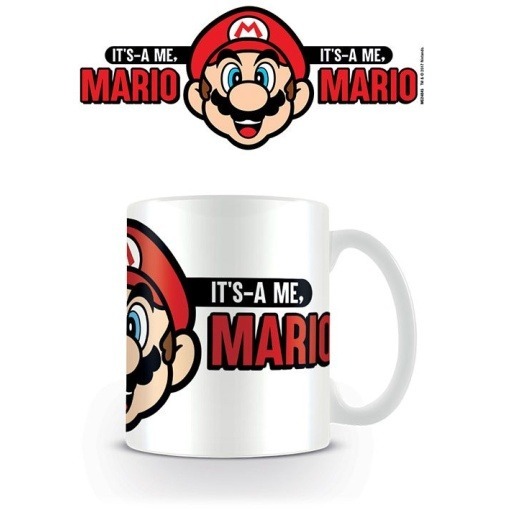 Super Mario Taza Its A Me Mario