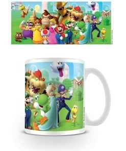 Super Mario Taza Mushroom Kingdom