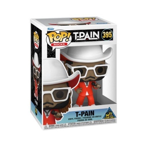 T-Pain POP! Rocks Vinyl Figura T-Pain 9 cm