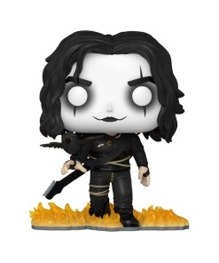 The Crow POP! Movies Vinyl Figura Eric w/crow 9 cm