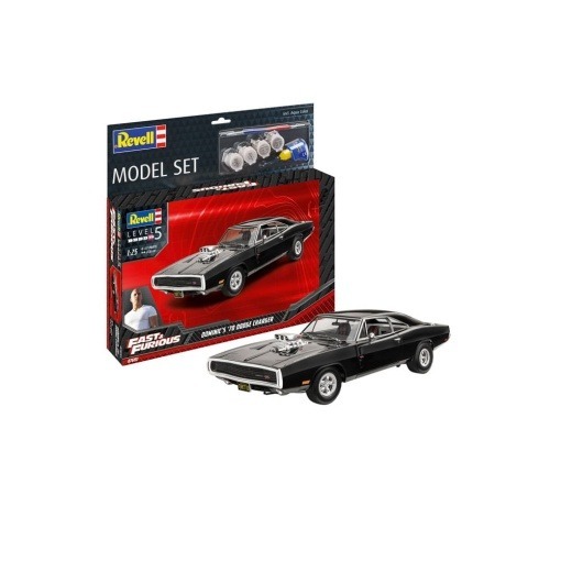 The Fast & Furious Maqueta con accesorios Basic Dominic's 1970 Dodge Charger