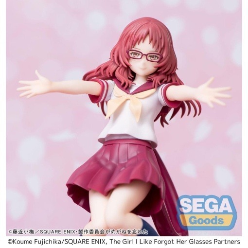 The Girl I Like Forgot Her Glasses Estatua Luminasta PVC Ai Mie 18 cm