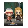 Thor: Ragnarok Minifiguras Cosbaby (S) Stan Lee & Thor 10 cm