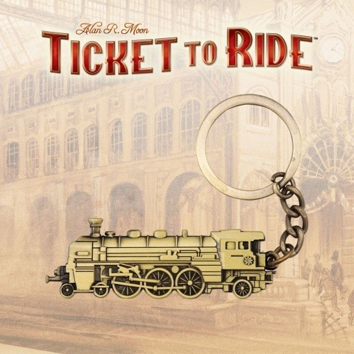 Ticket to Ride Llavero Train