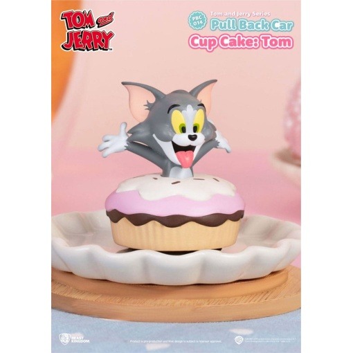 Tom & Jerry Pull Back Car Series Pack de 6 Coches de Cuerda Blind Box