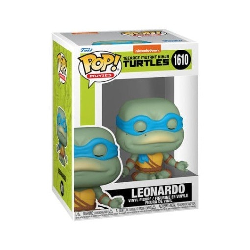 Tortugas Ninja POP! Movies Vinyl Figura Leonardo(Meditating) 9 cm