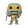 Tortugas Ninja POP! Movies Vinyl Figura Michelangelo Sausage Link Nunchucks 9 cm